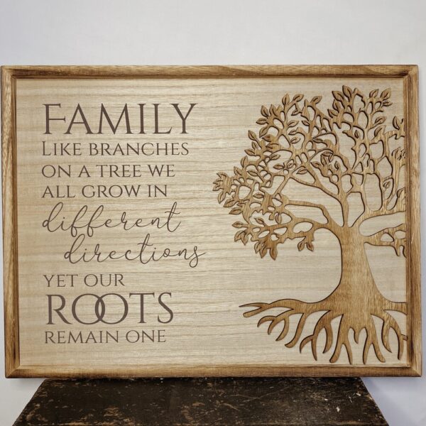 Tree Of Life Plaque Family Like Branches