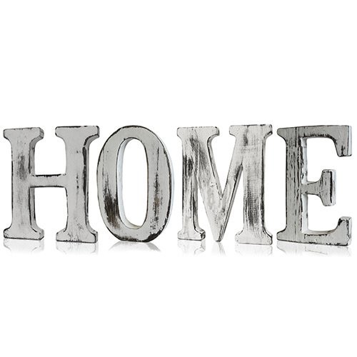HOME Shabby Chic Wooden Letters