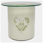 Embossed Cherub Cutout Oil Burner