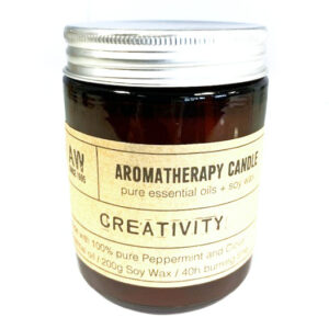 Soy Wax Natural Aromatherapy Candle - Creativity Peppermint & Clove