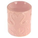 Pale pink flamingo oil burner