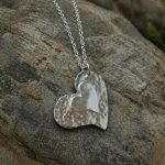 Kisley Designs - Argentium Silver Double Heart Pendant