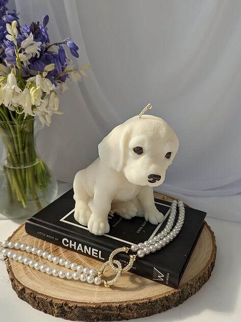 Hazel Glow Candles - Beagle Puppy Candle